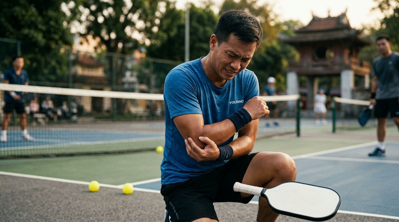 Phòng Tránh Chấn Thương Vai và Khuỷu Tay Khi Chơi Pickleball: Cẩm Nang Toàn Diện