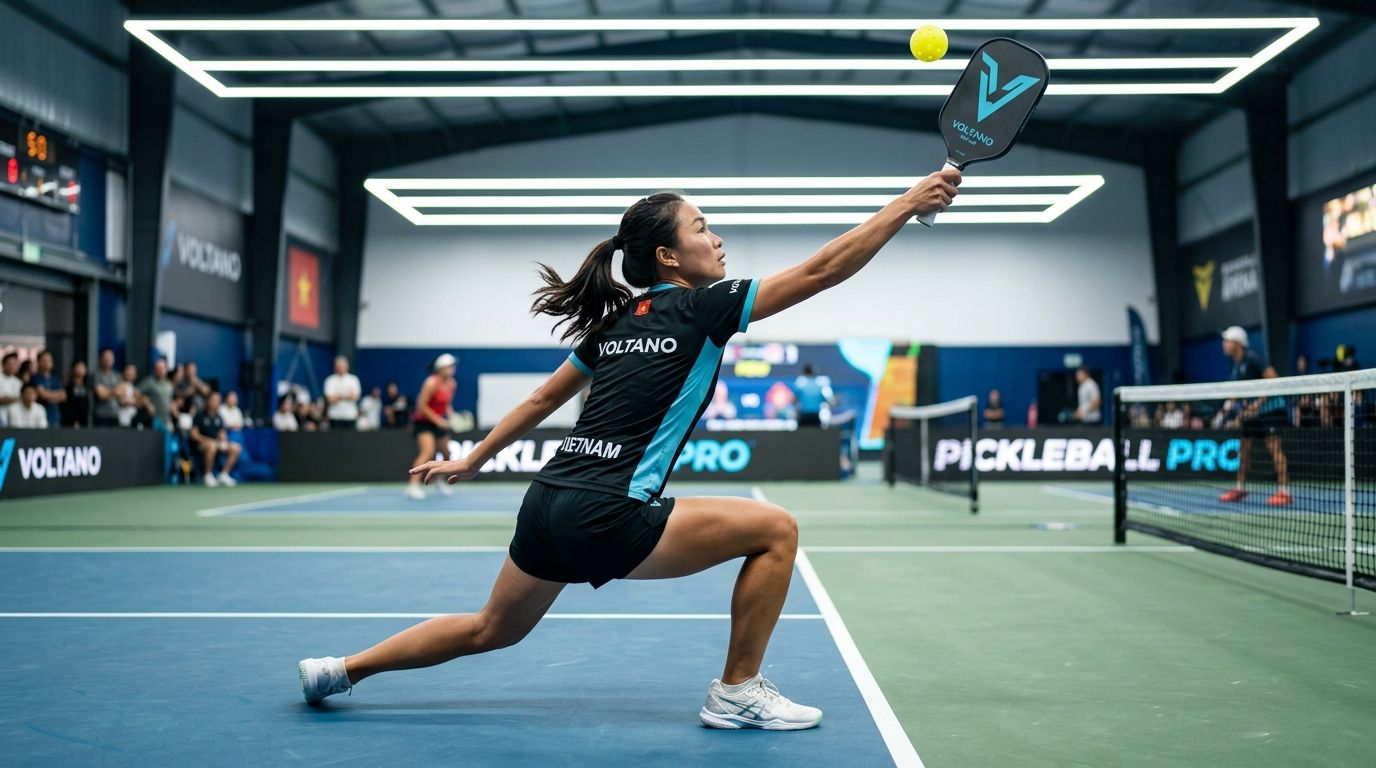 Sai Lầm Khi Nhắm Bóng Cao Trong Pickleball: Overhead Smash Thường Gặp