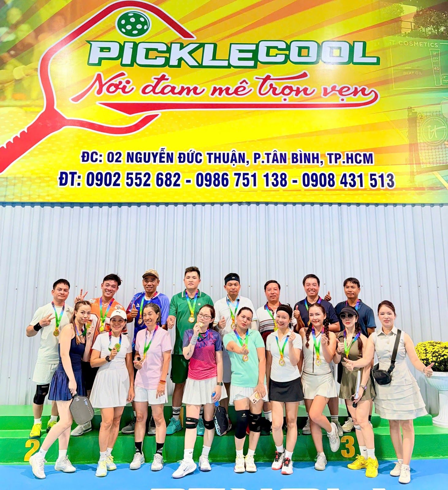 SÂN PICKLEBALL PICKLECOOL 3