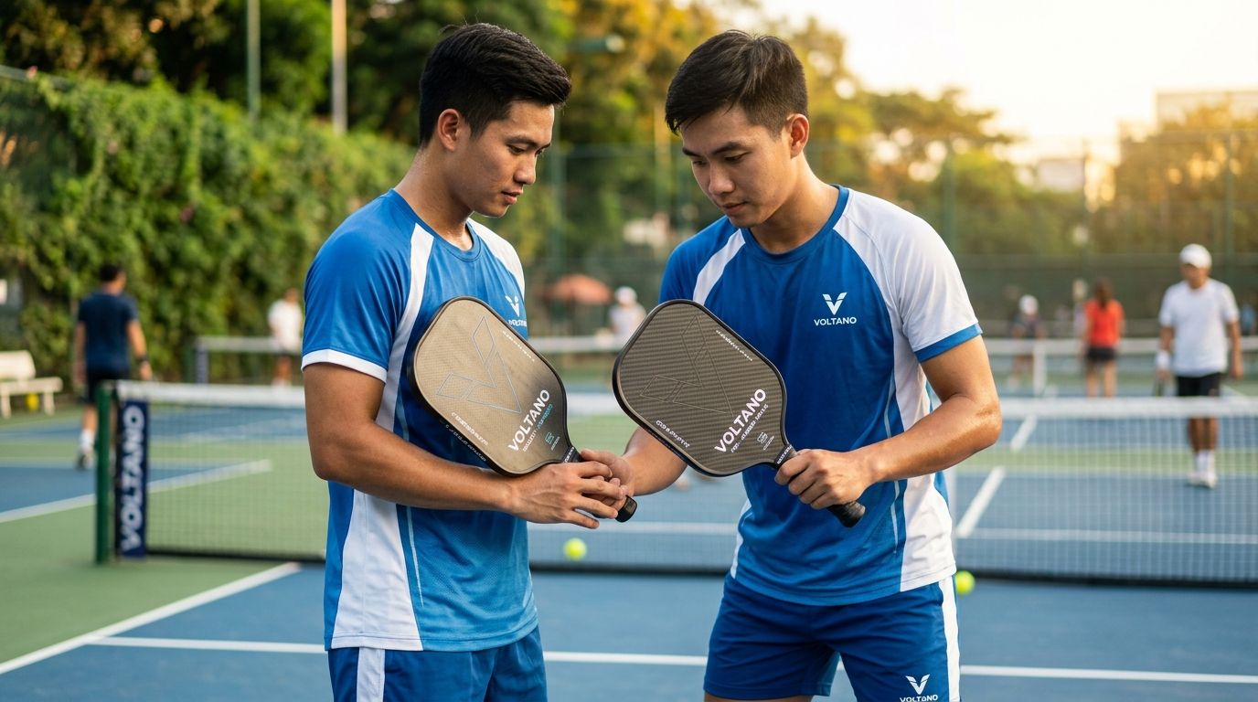 So Sánh Vợt Composite vs Graphite Pickleball: Cái Nào Thích Hợp Với Bạn?