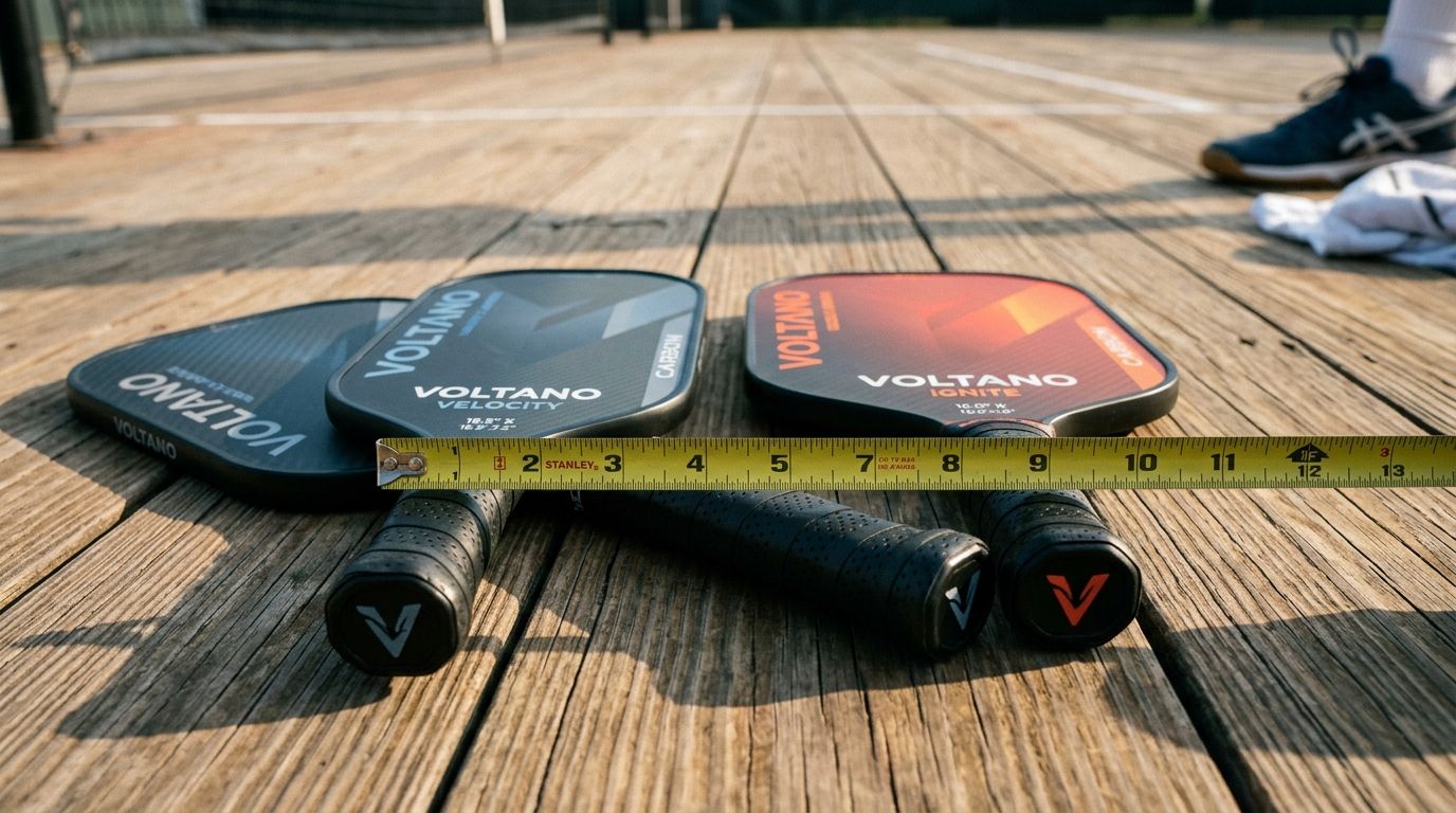 So sánh vợt pickleball tay cầm dài (elongated) vs tay cầm tiêu chuẩn: ảnh hưởng thực tế đến reach và kiểm soát?