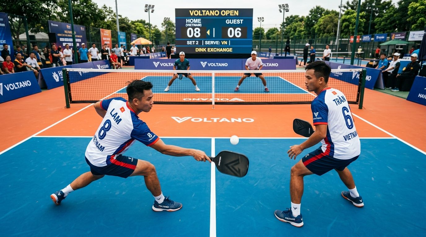 Spin trong pickleball: Topspin, backspin, sidespin ảnh hưởng thực tế gì đến trò chơi