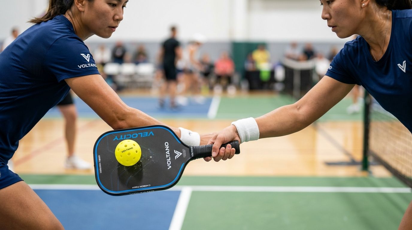 Tại sao bóng pickleball của bạn luôn bay cao hơn dự kiến khi đánh volley gần lưới