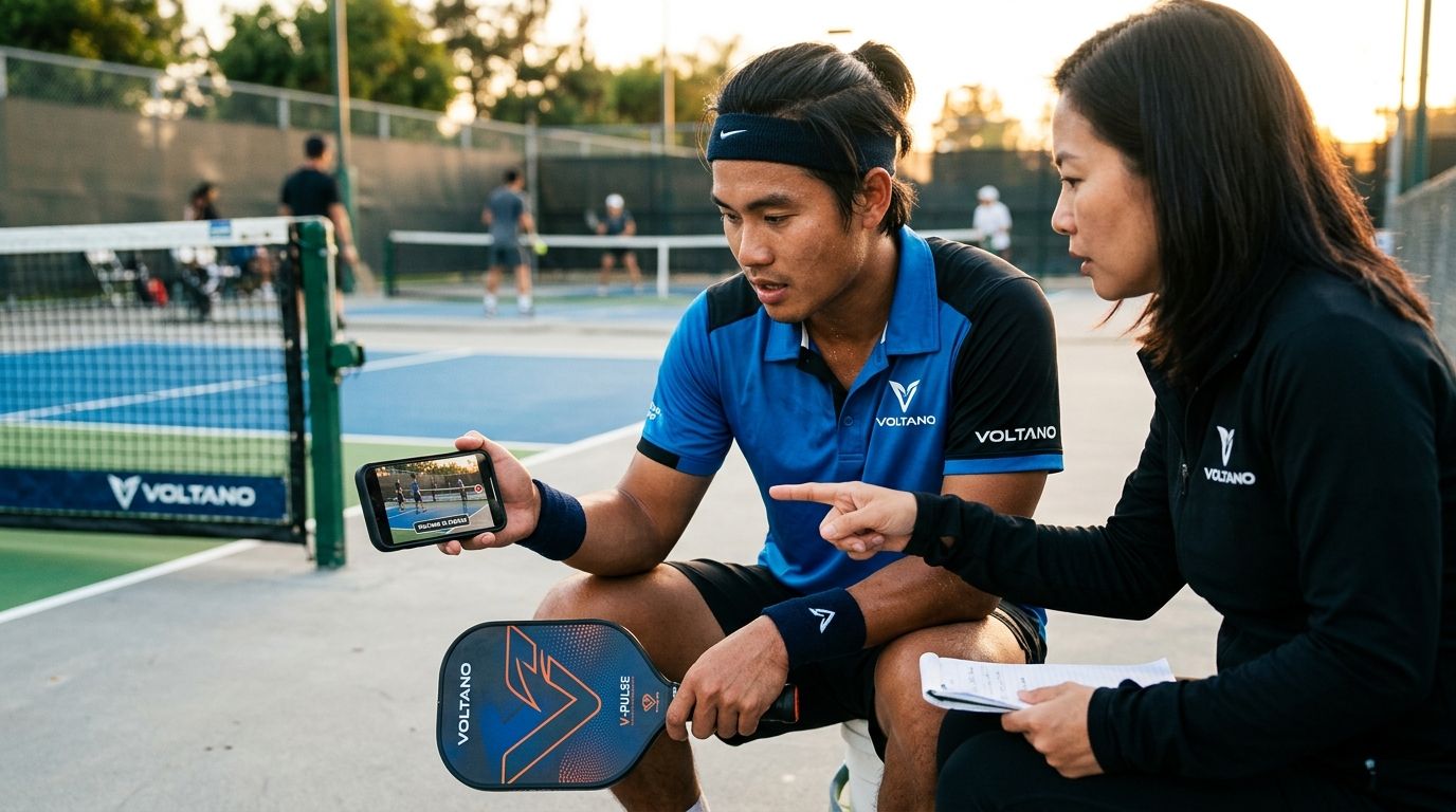 Tại sao bóng pickleball của bạn luôn bay cao hơn dự kiến khi đánh volley gần lưới