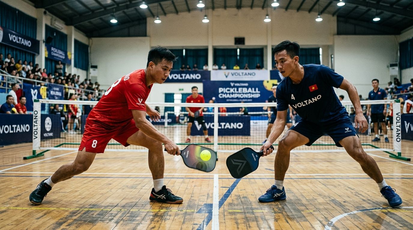 Tại sao kỹ thuật dink từ vị trí kitchen cần vợt có sweet spot rộng hơn smash?