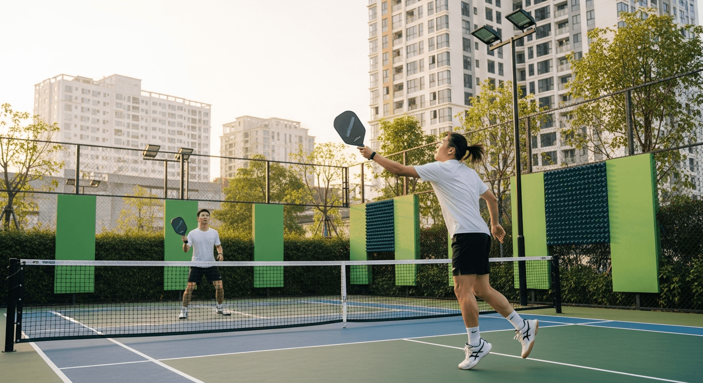 Tiếng Ồn Sân Pickleball: Giải Pháp Hiệu Quả Để Duy Trì Không Gian Chơi Và Hòa Hợp Cộng Đồng