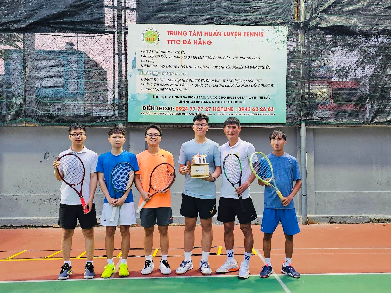 Trung Tâm Tennis & pickleball Đà Nẵng TTTC cơ sở 1( Tennis court for rent) 2