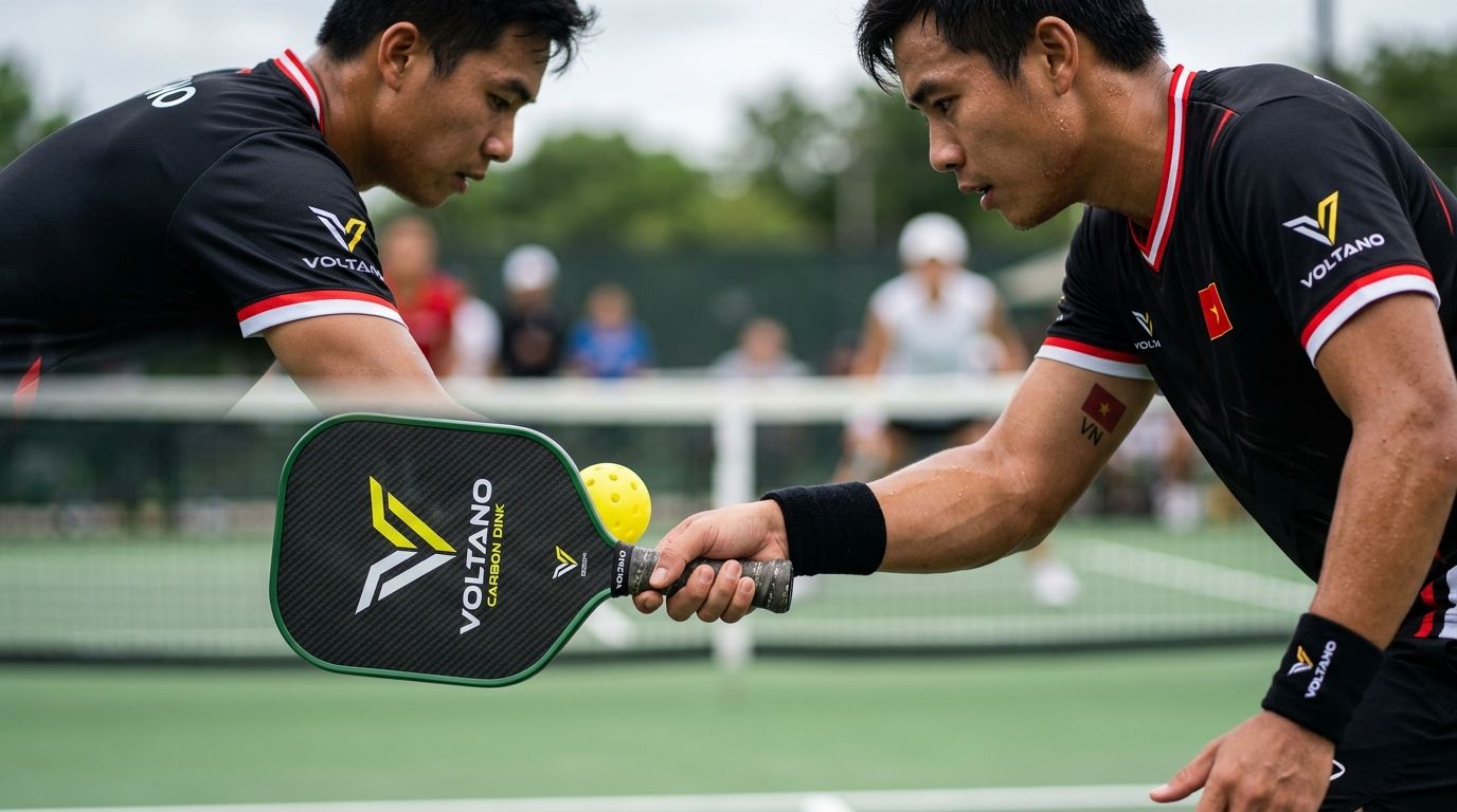 Vì sao dinking bị vượt lưới trong pickleball? Phân tích góc vợt và cách sửa chữa