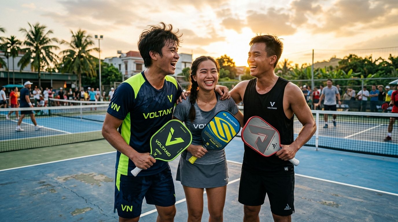 Vợt Pickleball Giá Tốt Tại Việt Nam: So Sánh Kamito, Zocker Và Sypik
