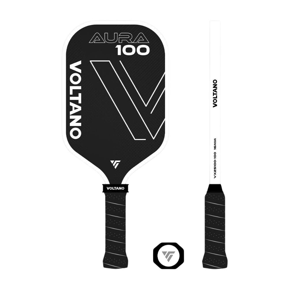 Vợt Pickleball Voltano Aura 100 Màu Trắng